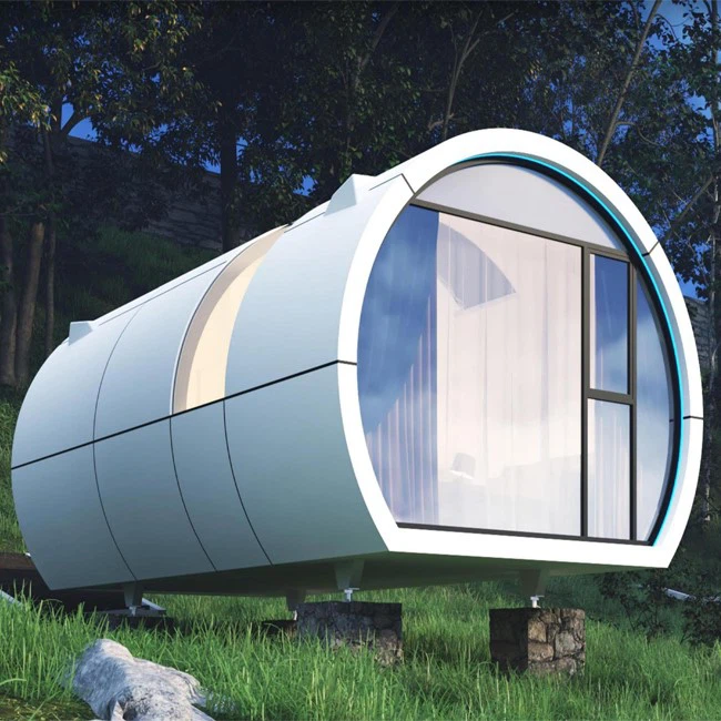 Tiny Egg 20ft Apple Cabin Capsule House Airship Pod 4 Tiny Egg 20ft Apple Cabin Capsule House Airship Pod 4